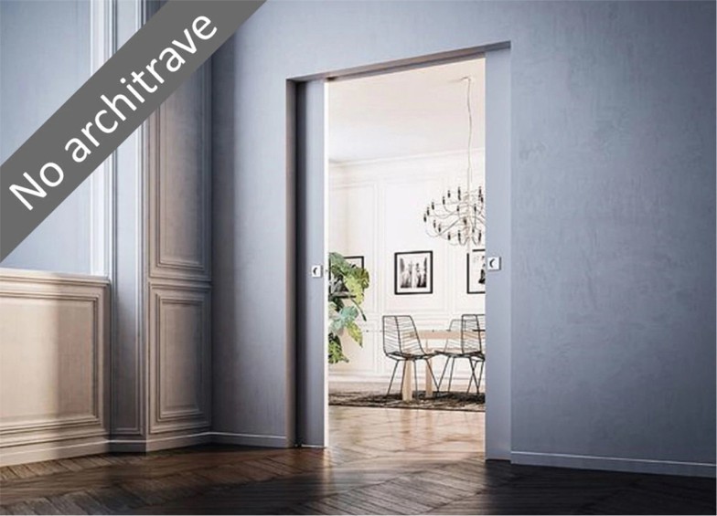 Eclisse Double Syntesis Pocket Door Kit 