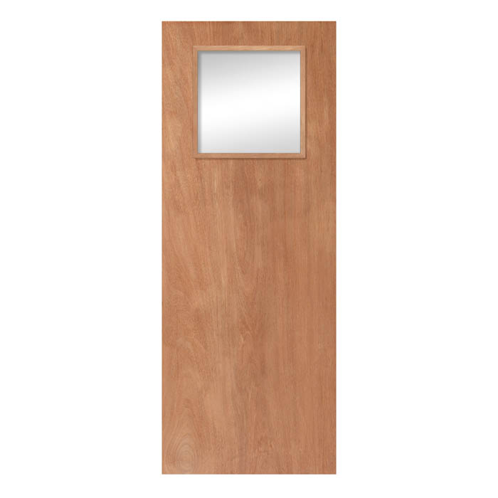 Paint Grade Flush Clear Glass FD30 - Type 1G