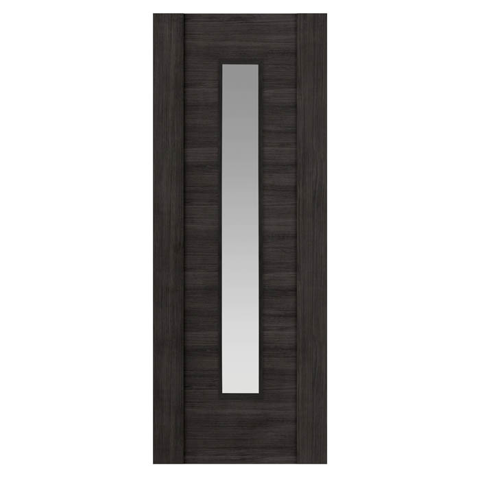 Alabama Dark Grey Glazed Internal Door