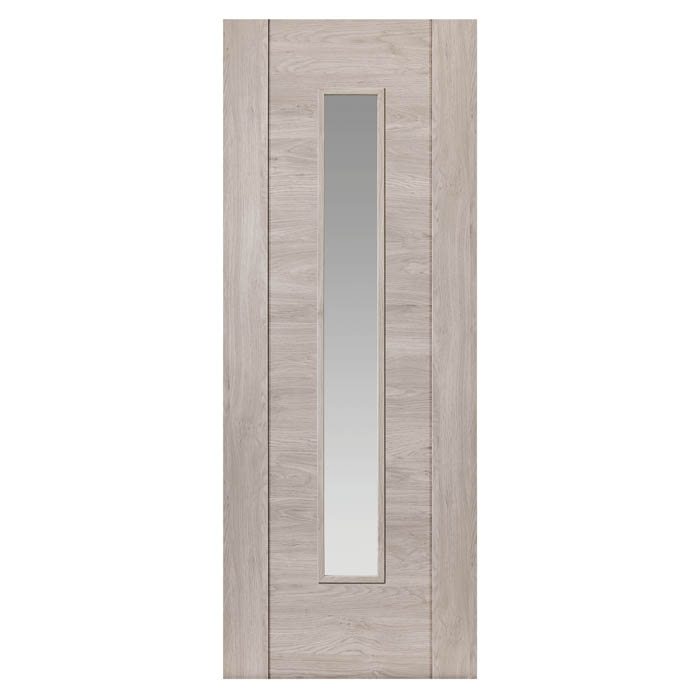Alabama Light Grey Glazed Internal Door