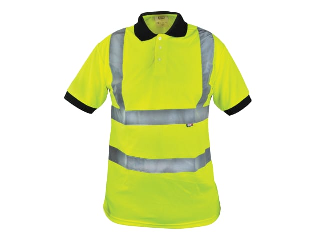 Hi-Vis Yellow Polo Shirt