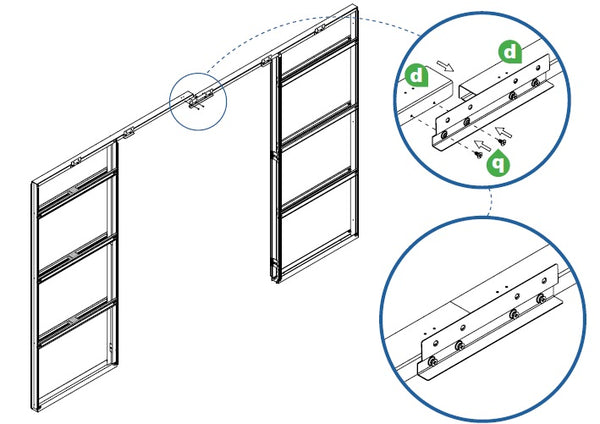 Double Joining Bracket